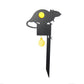Assembly Portable Pellet Field Target Ground Plug in Knockdown Reset Shooting Steel Target