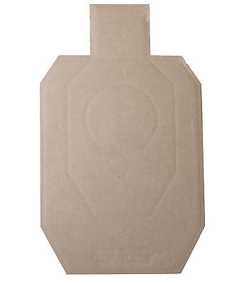 IPSC/IDPA Airgun Airsoft Shooting Targets & Official Competition Cardboard Paper Target