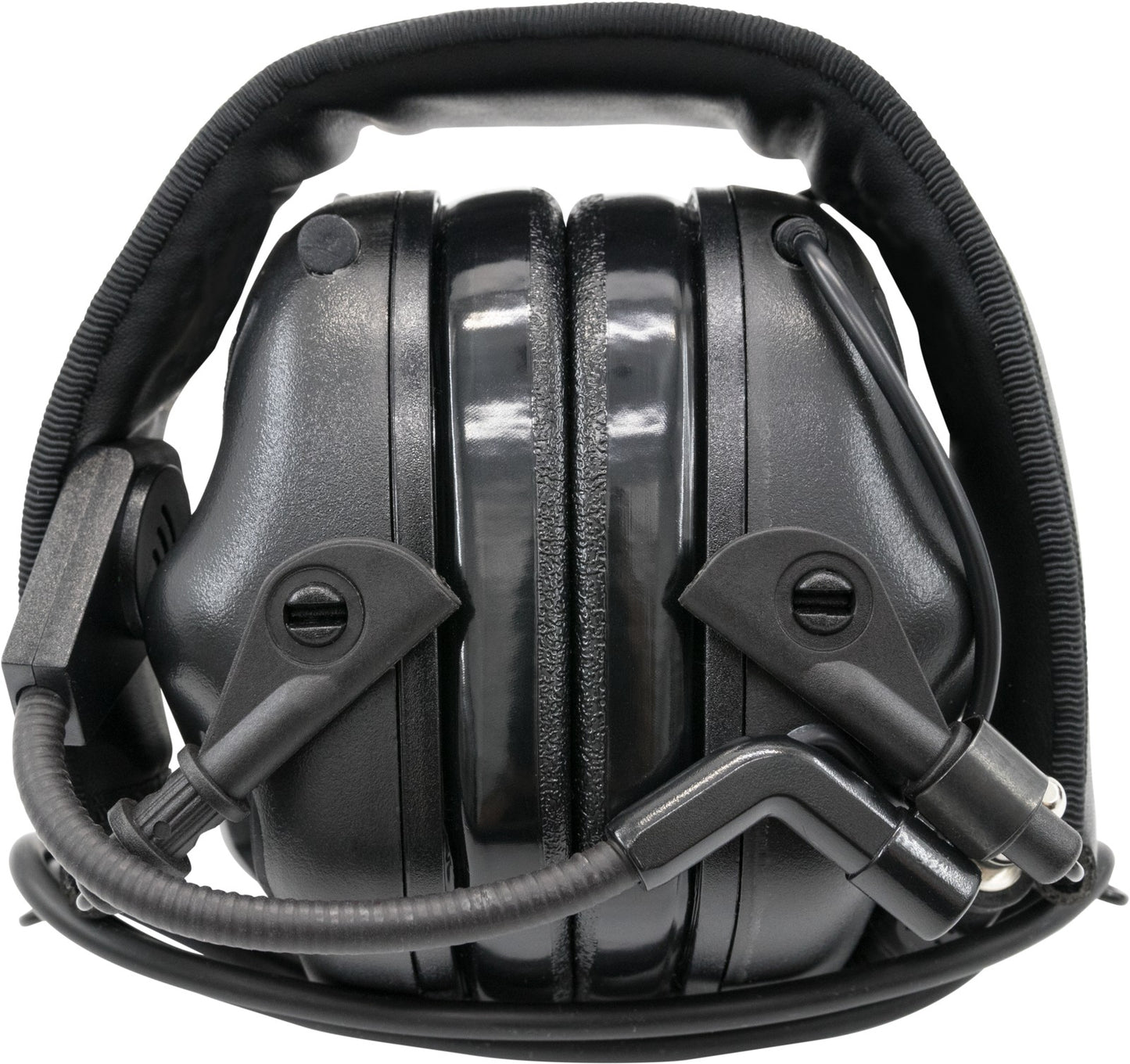 Electronic Shooting Noise Cancelling Hunting Electric Ear Muffs Shooting Protection Fm Earmuff with Communication Line