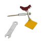 Airgun Rotate Steel Spinner Automatic Reset Tree Bird Shooting Pellet Target