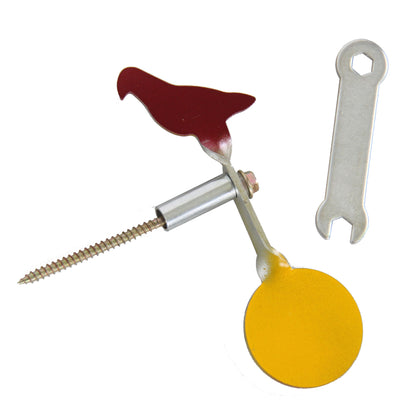 Airgun Rotate Steel Spinner Automatic Reset Tree Bird Shooting Pellet Target